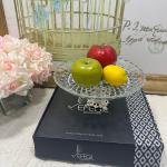 Hanedan Gümüş 29 cm Ayaklı Sunumlık 29*29*13