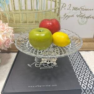 Hanedan Gümüş 29 cm Ayaklı Sunumlık 29*29*13