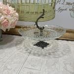 Hanedan Antik 29 cm Ayaklı Tutamaclı Sunumlık 29*29*13