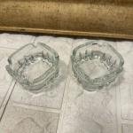 Delist Karina 2 Li Kare Küçük Boy Cam Küllük