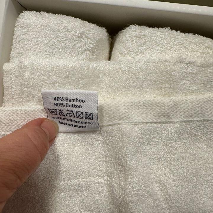 Lazer Kesim Nakışlı Bambu Havlu 6 Ad. (50X90)