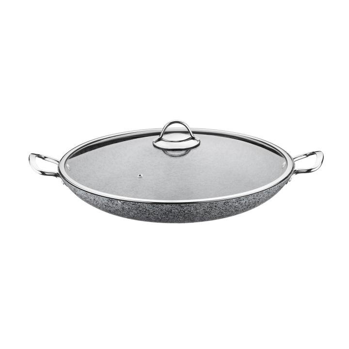 Stone-Age 38 cm Çizilmez Yanmaz Yapışmaz İndüksiyonlu Şef Tenceresi