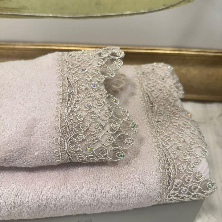 Kuğu 50*90 - 30*50 2 li Bambu Havlu Verse-reverse