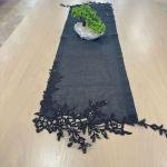 Özel Üretim Runner Siyah 40x160