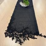 Özel Üretim Runner Siyah 40x160