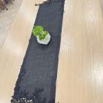 Özel Üretim Runner Siyah 40x160