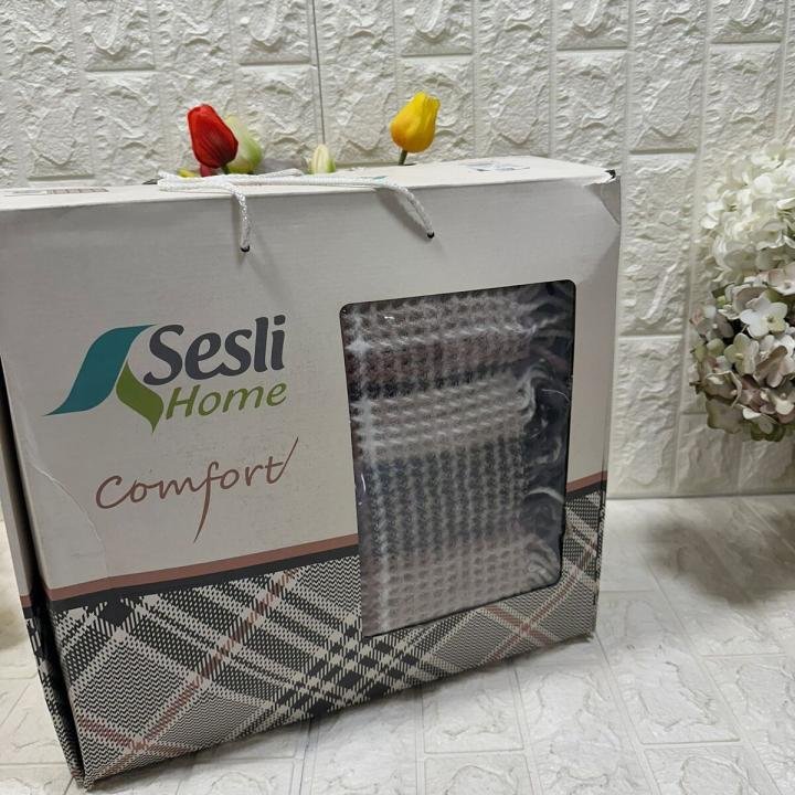 Çift Kişilik Battaniye Scotch Pamuklu 200x 240