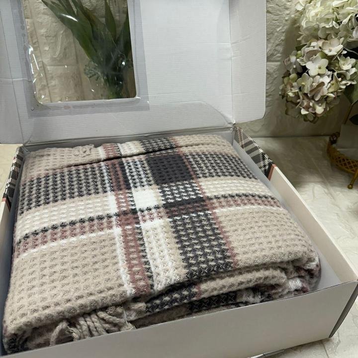 Çift Kişilik Battaniye Scotch Pamuklu 200x 240