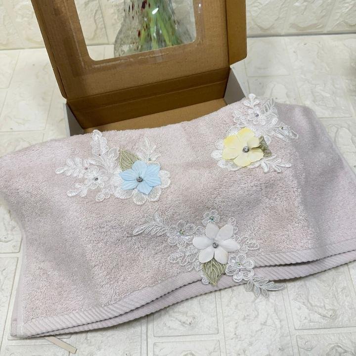 Barbara 50*90 Bambu Havlu Verse-reverse