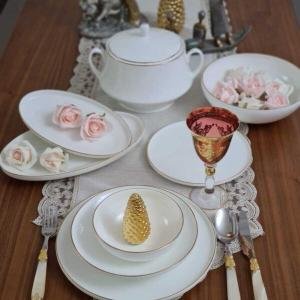 Bolivia Gold 60 Parça Yemek Takımı