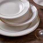 Milagros  Bone China Yemek Takımı 12 Kişilik 53 Parça