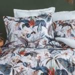 Spasso Çift Kişilik %100 Pamuk Saten Dijital Baskılı Nevresim Takımı