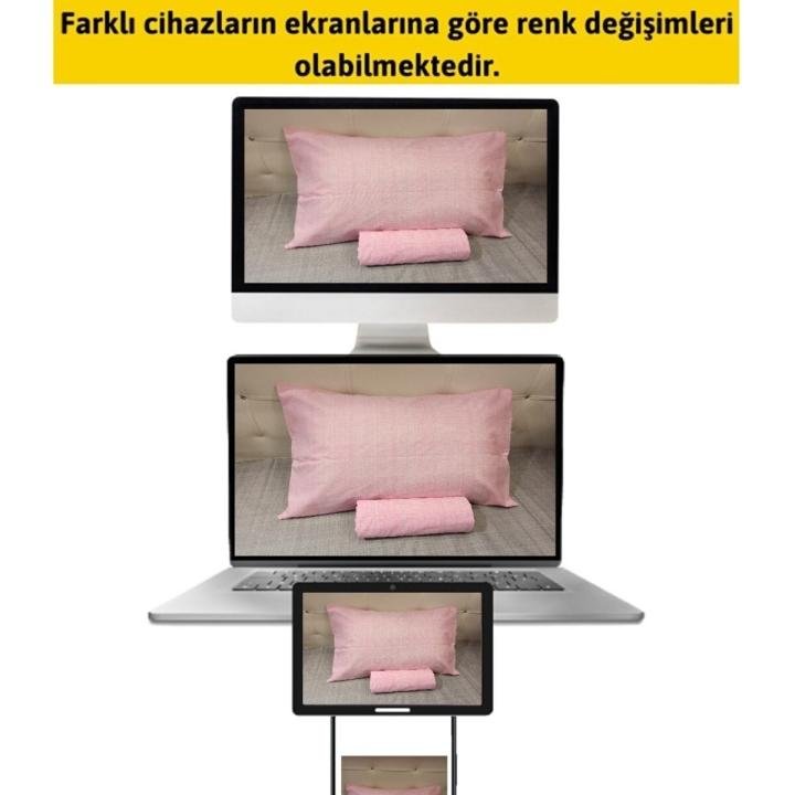 Kırmızı Çift Kişilik Pamuk Saten Nevresim Takımı