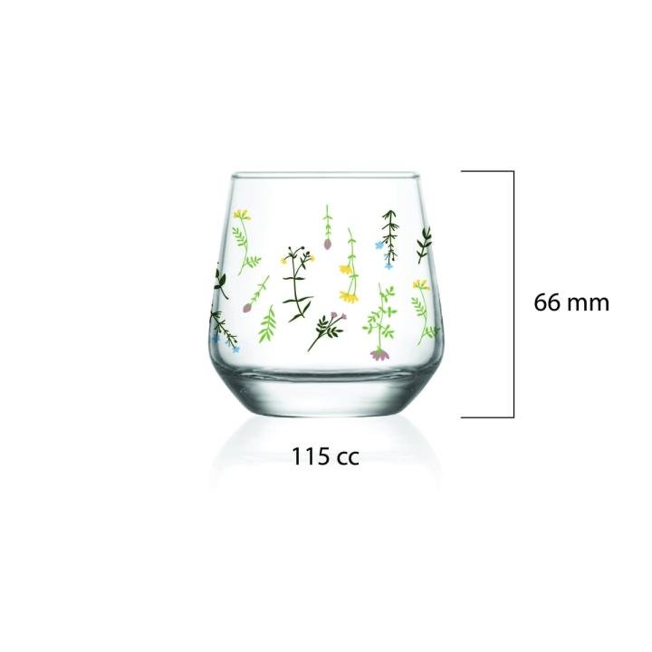 Cassidy 6'lı Kahve Yanı Su Bardağı