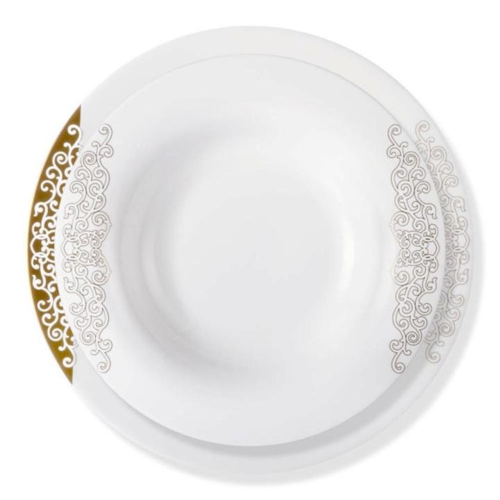 Casbah Gold 12 Kişilik 76 Parça Royal Bone China Yemek Takımı