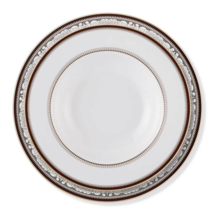 Maison Maroon 12 Kişilik 70 Parça Royal Bone China Yemek Takımı