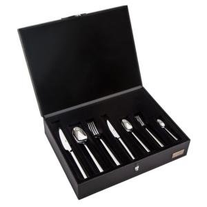 Paris Sade 89 Parça Deri Kutulu Çatal Kaşık Bıçak Takımı 18-10 304 1. Kalite