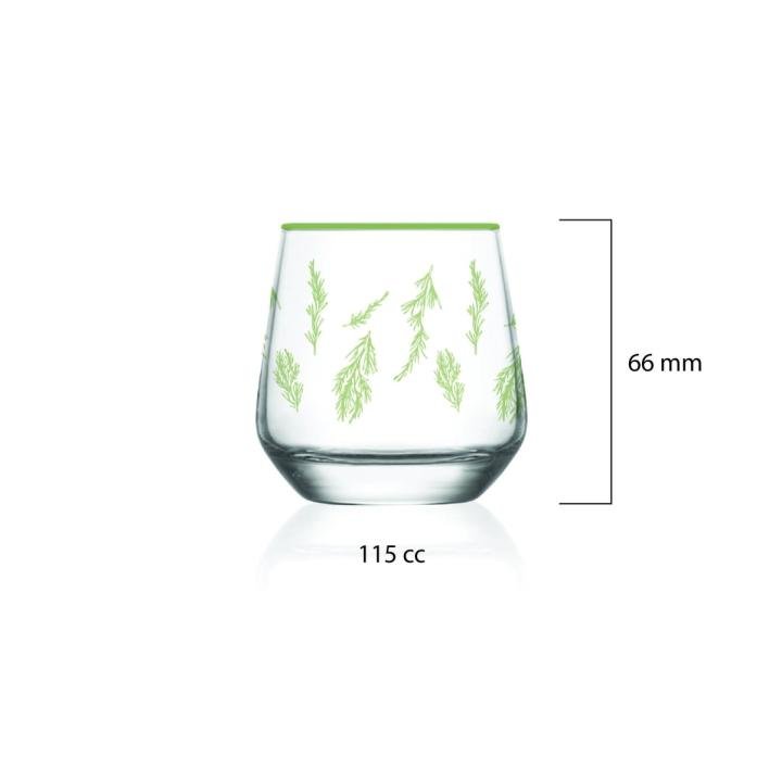 Trigo 6'lı Kahve Yanı Su Bardağı 420202 Trigo