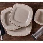 Elista Stoneware Yemek Takımı  6 Kişilik 24 Parça