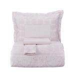 Quatre Pudra Ranforce Çift Kişilik Nevresim Takımı