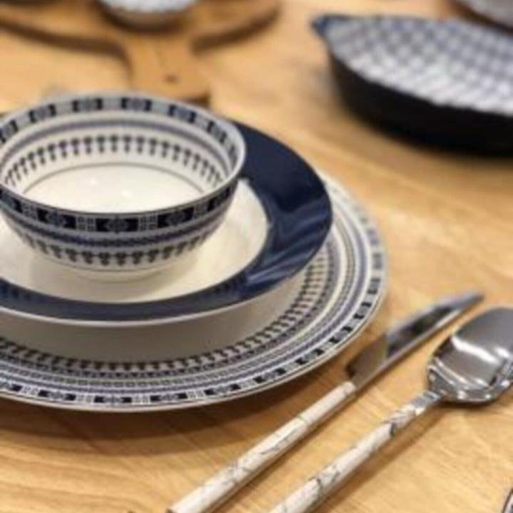 Lytp084 Jessica 24 Parça Bone Yemek Takımı