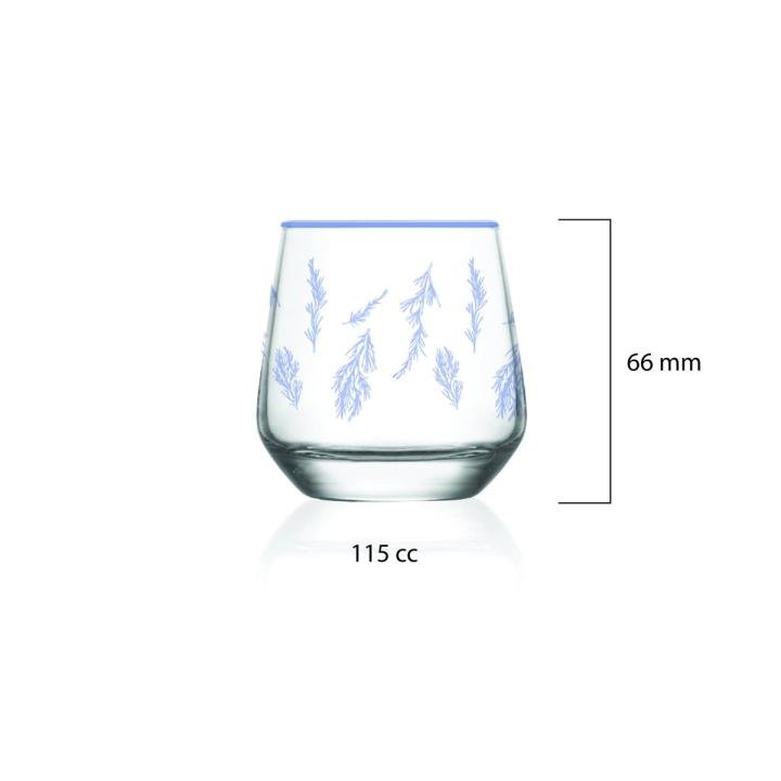 Trigo 6'lı Kahve Yanı Su Bardağı 420202 Trigo