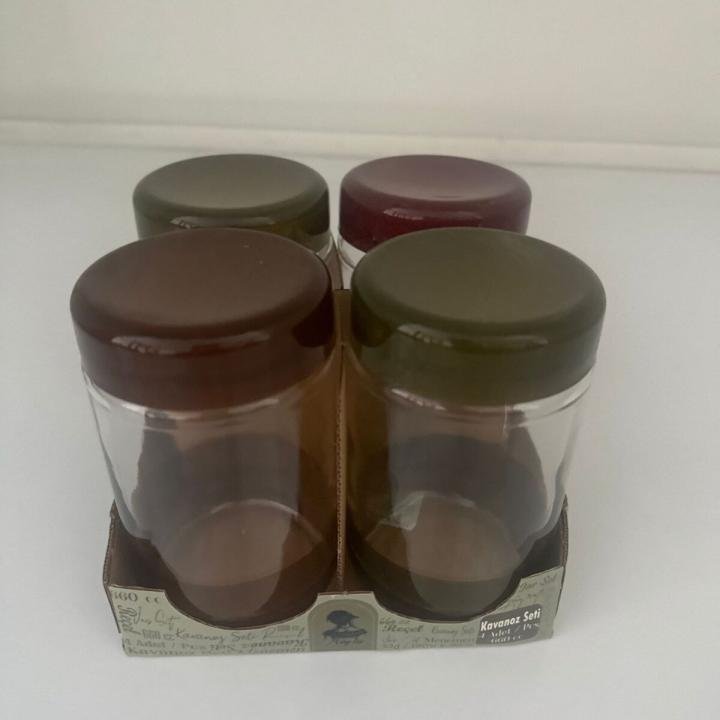 Camelia 4'lü Kavanoz Seti 1000 cc