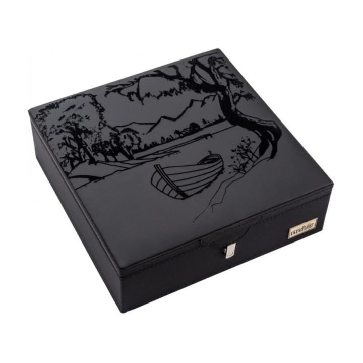 Paris Sade 89 Parça Deri Kutulu Çatal Kaşık Bıçak Takımı 18-10 304 1. Kalite