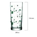 Loyal L Su Bardağı 4'lü 290 Cc.