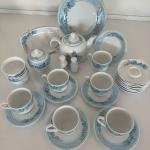 36 Parça 6 Kişilik Porselen Kahvaltı Takımı